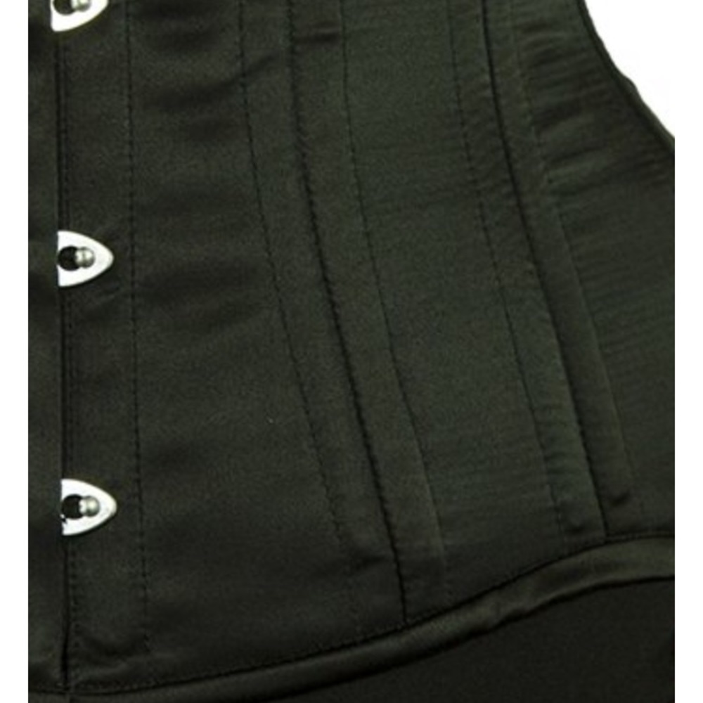 Underbust Satin longline corset 28”
